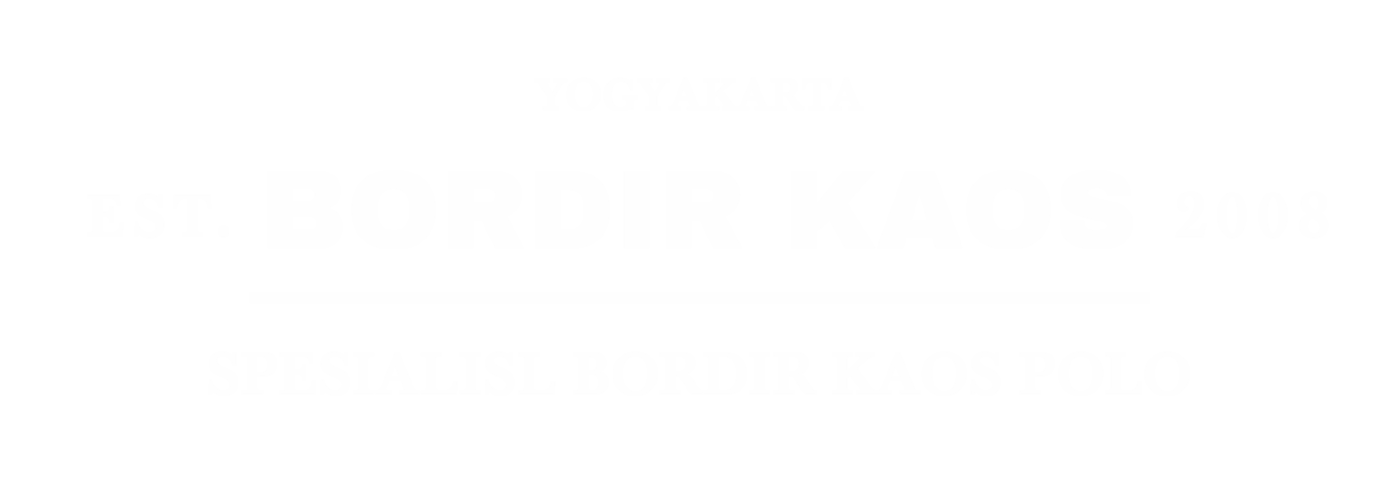 KONVEKSI KAOS POLO BORDIR JOGJA