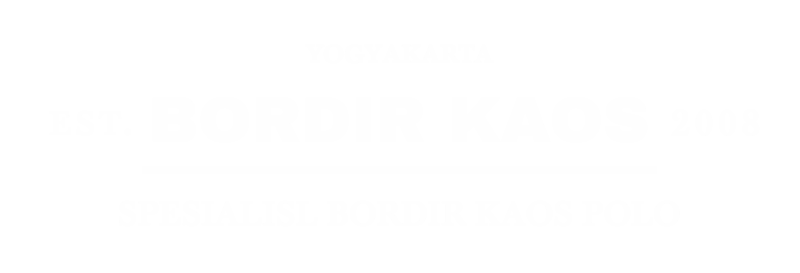 BORDIR KAOS POLO