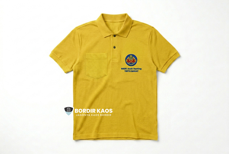 seragam kaos polo bordir werk